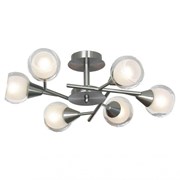 Lussole LGO Металл Никель /  Стекло Люстра E14 GRLSP-0141