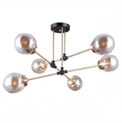 Citilux CL105165 Планета Черн+Дымч. Люстра CL105165