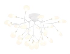 Ambrella Потолочная люстра TR3011/27 WH/FR белый/матовый G4*27 max 20W D730*430 (лампы LED G4 1.5W 4200K в комплекте) TR3011