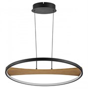 Lightstar 723127 Люстра LODI LED 36W 2880LM ЧЕРНЫЙ/ДЕРЕВО 3000K 723127