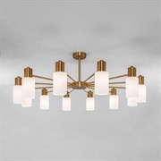 Eurosvet Потолочная люстра в стиле лофт 70160/12 латунь a057111