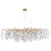 Odeon Light 4969/16 HALL ODL24 521 античн.бронза/алюмин./хрусталь Люстра G9 16*40W DELICA 4969/16