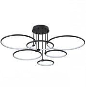 Lumion 6506/99CL LEDIO LN23 черный Люстра потолочная LED 156W 9899Лм 3000-6000K с пультом ДУ 220V URSULA 6506/99CL