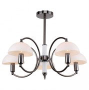 Lussole LGO Металл Черный хром /  Стекло Люстра E14 40W LSP-8084