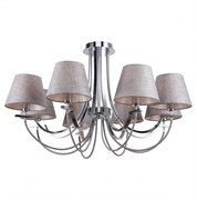 Lussole LGO Металл Хром /  Ткань Люстра E14 GRLSP-8090