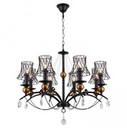Lussole LGO Металл Черный /  Металл Люстра E14 40W LSP-8104