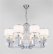 Eurosvet Подвесная люстра с абажурами 10099/8 хром a056962