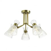 Lumion 3704/5C LN18 174 античная бронза Люстра потолочная E14 5*40W 220V JACKIE 3704/5C