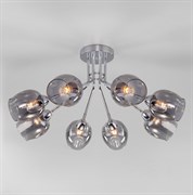 Eurosvet Потолочная люстра со стеклянными плафонами 30164/8 хром a047327