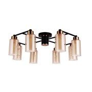 Arte Lamp A7027PL-8BK LEO Люстра потолочная A7027PL-8BK