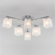 Eurosvet Потолочная люстра со стеклянными плафонами 30162/6 хром a047321