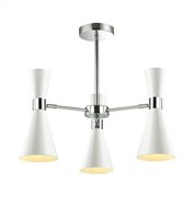 Lumion 3661/3C LN18 000 хром/матовый белый Люстра потолочная E14 3*60W 220V QUINN 3661/3C