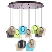 Lightstar 796329 Люстра CARAMELLO LED 12х6W 1400LM КОФЕЙНЫЙ/МУЛЬТИКОЛОР 3000K, шт 796329