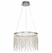 ST Luce SL6201.103.24 Люстра подвесная Серебристый/Прозрачный LED 1*24W 3000K/4000K/6000K SL6201.103.24