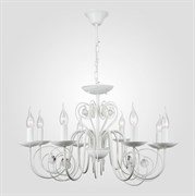 Eurosvet Люстра с двойным вариантом крепления 60018/8 белый с золотом 00000076613