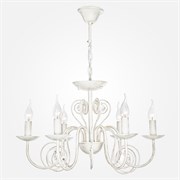 Eurosvet Люстра с двойным вариантом крепления 60018/6 белый с золотом 00000076612