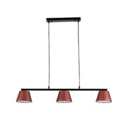 Lightstar 719233 Люстра CAPPE 3x40W GX53 ЧЕРНЫЙ/КРАСНЫЙ 719233