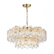 Odeon Light 5069/22 HALL (В 2-Х КОРОБКАХ) ODL24 503 золото/прозрачный/металл/хрусталь Люстра E14 22*40W BULLON 5069/22