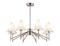 Ambrella Светильник подвесной LH57125/8 SN/FR никель/белый матовый E14/8 max 40W D800*650 LH57125 - фото 100435