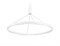 Ambrella Светильник подвесной светодиодный FL5855 WH белый 40W 3000K/4200K/6400K D800*860 (без ПДУ) FL5855 - фото 101208