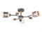 Ambrella Светильник подвесной TR3033231/3 GR/LW/SM серый/светлое дерево/дымчатый E27*3 max 60W D700*180 TR3033231 - фото 101711
