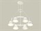 Ambrella Комплект подвесного светильника XR92031001/6 SWH/FR белый песок/белый матовый GX53 (A9203, C9231, N8140) XR92031001 - фото 102040