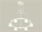 Ambrella Комплект подвесного светильника с акрилом XR92031201/6 SWH/FR белый песок/белый матовый GX53 (A9203, C9231, N8433) XR92031201 - фото 102161