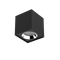 Varton Светодиодный светильник DL-02 Cube накладной 125х135 20 Вт 3000 K 35° RAL9005 черный муар V1-R0-T0360-20000-2002030 - фото 103675