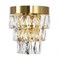 Favourite Crystal настенный светильник каркас золотого цвета, хрусталь прямоугольной формы высшего качества 2206-2W 2206-2W - фото 107582