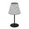 Eglo 43986 Настольная лампа ALSAGER, 1X40W (E27), H395, сталь, черный / фетр, серый 43986 - фото 108083