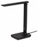 ЭРА Настольный светильник ЭРА NLED-500-10W-BK светодиодный черный Б0057193 - фото 108259