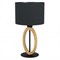Eglo 43569 Настольная лампа BASILDON 1, 1Х40W, E27, H425, ?230, основание: ?150, сталь/дерево, черный/кор 43569 - фото 108530