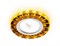 Ambrella ТОЧЕЧНЫЙ СВЕТИЛЬНИК S219 WH/CH/YL матовый/хром/MR16+3W(LED YELLOW) S219 WH/CH/YL - фото 110214