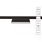 Arte Lamp A4679PL-1BK LINEA Магнитный трековый светильник LED A4679PL-1BK - фото 111274