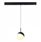 ST LUCE ST681.436.07 Магнитный трековый светильник Черный LED 1*7W 3000K Lm Ra90 120° IP20 D100xH- 48V ST681.436.07 - фото 111322
