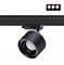 Novotech 358977 PORT NT22 черный Трехфазный трековый светильник с переключ. цв. температуры IP20 LED 3000К\4000К\6000К 12W вниз + 3W вверх 110-265V GI 358977 - фото 112241