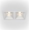 Maytoni Встраиваемый светильник Alfa LED 3000K 2x15Вт 36° Dim Triac DL043-02-15W3K-D-SQ-W - фото 113198