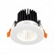 ST LUCE  ST704.538.10 Св-к встр. Белый LED 1*10W 3000K 900Lm Ra>90 38о IP20 D80xH60 170-240V ST704.538.10 - фото 113646