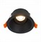 ST Luce ST207.408.01 Светильник встраиваемый Мат. черный GU10 1*50W D103xH52 220V Без ламп ST207.408.01 - фото 114296