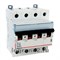 Автоматический выключатель DX3 4 фазы 25A 4М (Тип C) 6 kA - фото 35370