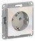 Systeme Electric AtlasDesign жемчуг розетка с заземлением, 16А, механизм ATN000443 - фото 45114
