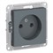 Розетка без заземления 16А ATN000741 Schneider Electric Atlas Design - фото 45351