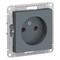 Розетка без заземления 16А ATN000741 Schneider Electric Atlas Design - фото 45352