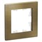 Systeme Electric AtlasDesign Nature металл латунь рамка 1-ая ATN312201 - фото 45676