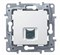 Legrand Etika белый розетка комп (RJ45) одинарная 5 категория  UTP 672241 - фото 61656