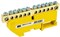 IEK Шина PE земля на DIN-изол ШНИ-8х12-12-Д-Ж YNN10-812-12D-K05 - фото 67629