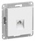 Systeme Electric AtlasDesign Лотос Розетка телефонная RJ11, механизм ATN001381 - фото 70715