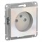 Systeme Electric AtlasDesign жемчуг розетка без заземления, со шторками, 16А, механизм ATN000449 - фото 70750