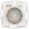 Systeme Electric AtlasDesign жемчуг розетка 16А с USB A+C (5В/2,4А/3 А, 2х5В/1,5А), мех ATN000432 - фото 70772