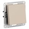 Systeme Electric AtlasDesign песочный выключатель с самовозвратом, сх.1, 10АХ, механизм ATN001215 - фото 70862